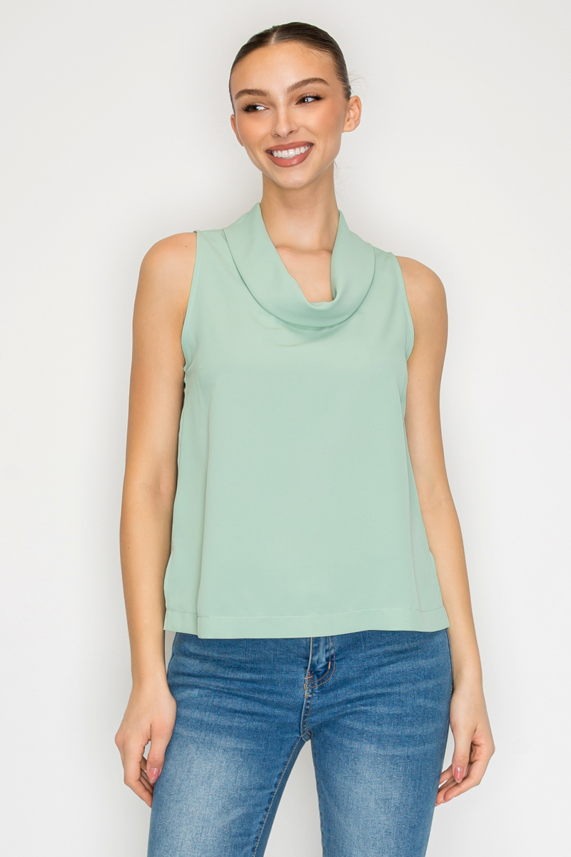 wholesale women's blouses sleeveless — DNA Couture Los Angeles